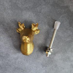 The Gold Deer Head