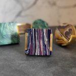 The Swirl - Purple Square