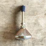 The 4 Petals Brass Cabinet Knob Mother of Pearl Brass Pull
