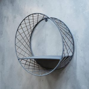 The Circular Wire Mesh Shelf
