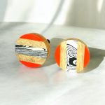 African inspired cabinet knob