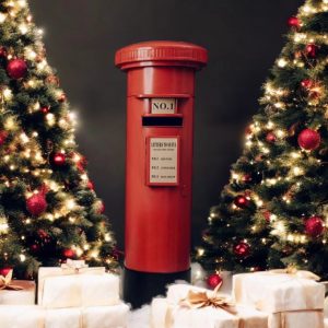 Santas grotto wishlist post mailbox