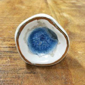 The Blue Mottled Glaze