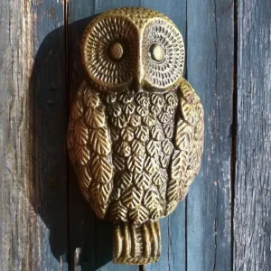 cast iron owl knocker