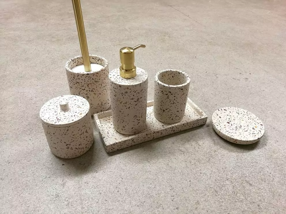 The Concrete Terrazzo Set