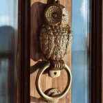 copper Owl door knocker