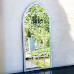 gothic mirror windowpane design