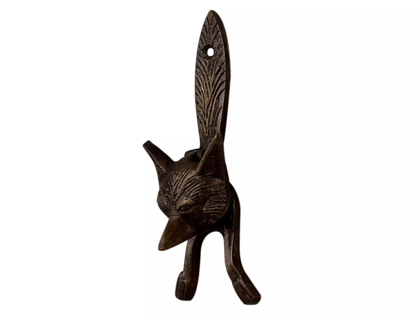 The Bronze Fox Head Knocker