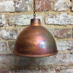 The Factory Copper Lamp - Small Dome