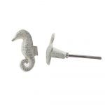 The Off White Seahorse Cabinet Knob Cute Animal Design Pull