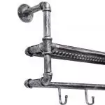 The Pipe & Mesh Shelf
