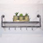 The Pipe & Mesh Shelf