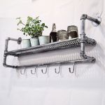 The Pipe & Mesh Shelf