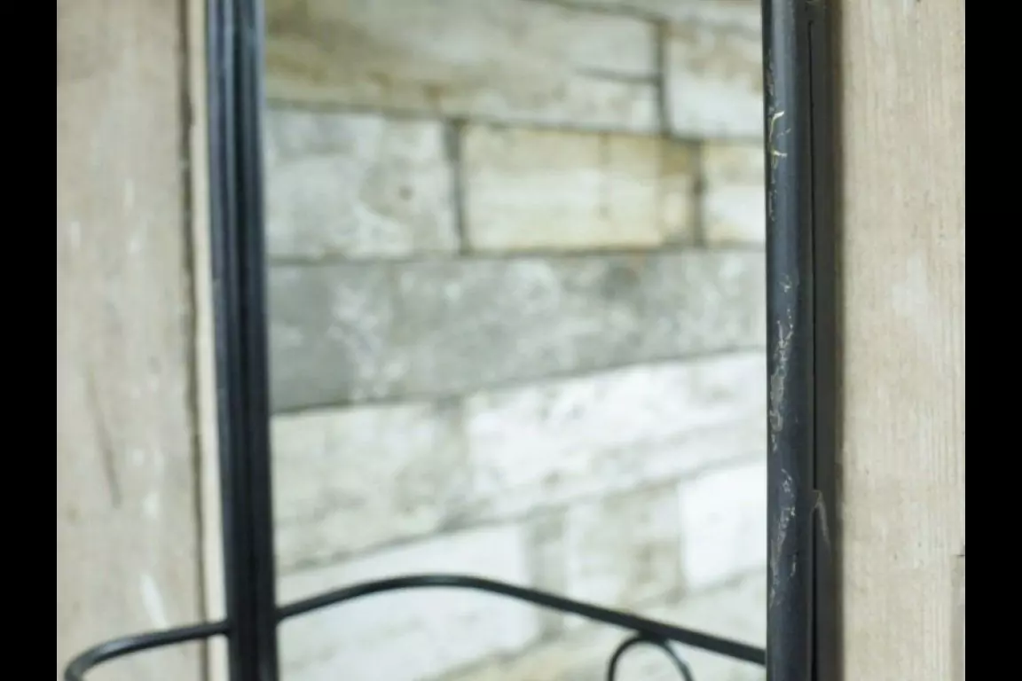 The Portrait Mirrored Shelf
