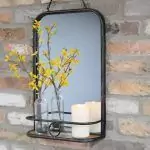 The Portrait Mirrored Shelf