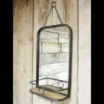 The Portrait Mirrored Shelf