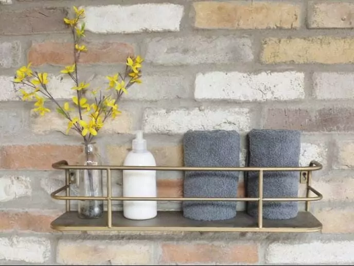 The Golden Display Shelf