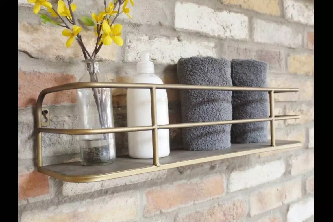 The Golden Display Shelf