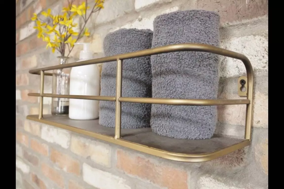 The Golden Display Shelf