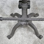 iron tractor stool