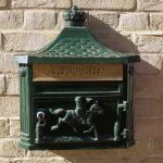 green-aluminium-wall-mounted-postbox