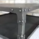 The Square Steel Coffee Table