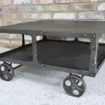 The Square Steel Coffee Table