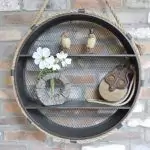 The Mesh Back Rope Shelf