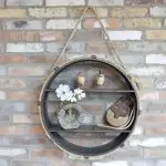 The Mesh Back Rope Shelf