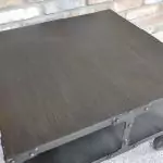 The Square Steel Coffee Table