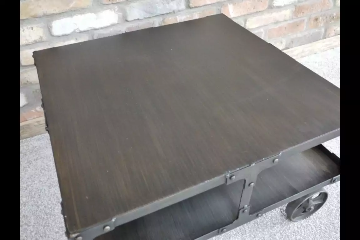 The Square Steel Coffee Table