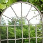 The Rustic Windowpane Mirror - Small