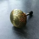 The Green Persia Hand Crafted Brass Cabinet Door Knob