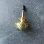 The Green Persia Hand Crafted Brass Cabinet Door Knob
