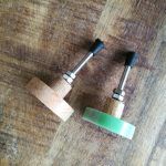 The Seas Edge Pull Geometric Green Cabinet Knob Hardware
