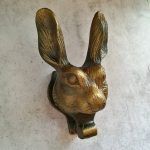 The Bronze Rabbit Head Knocker