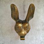 The Bronze Rabbit Head Knocker