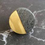 The Stone Semi Circle - Dark Grey