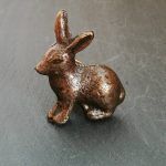 The Bronze Bunny Rabbit Drawer Pull Baby Rabbit Door Knob