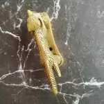 The Brass Running Fox Knocker