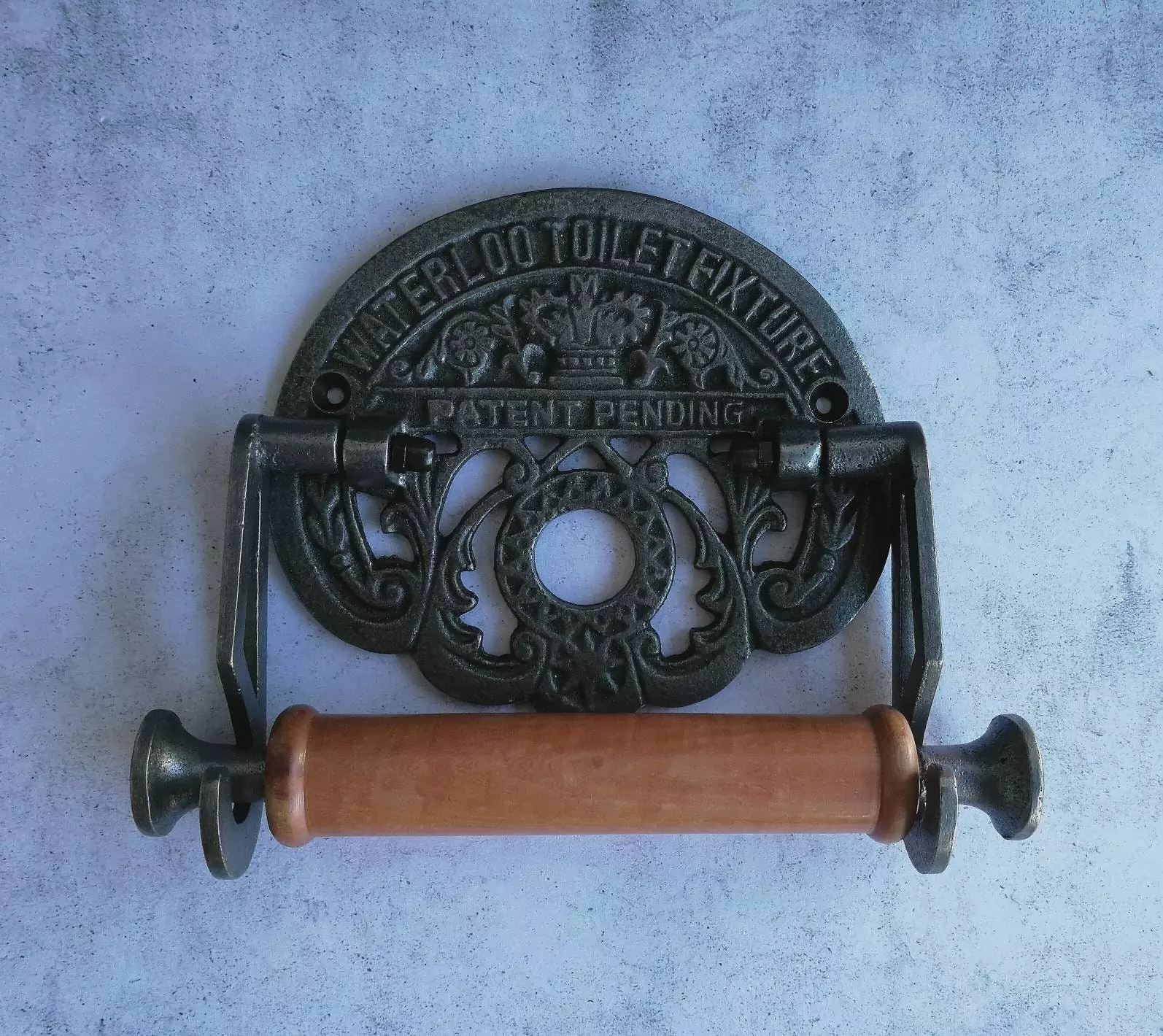 The Iron Waterloo Toilet Roll Holder