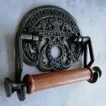 The Iron Waterloo Toilet Roll Holder