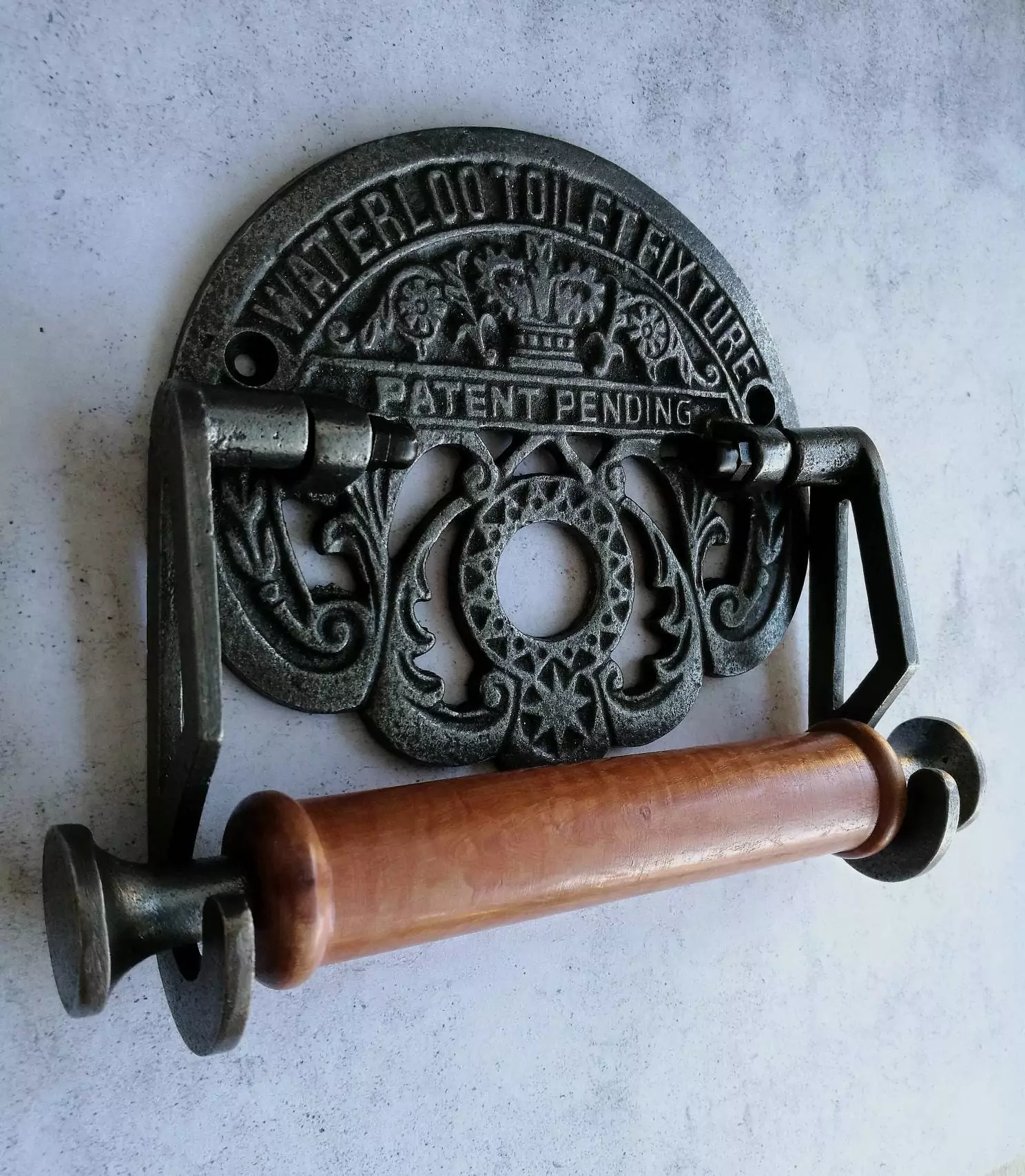 The Iron Waterloo Toilet Roll Holder