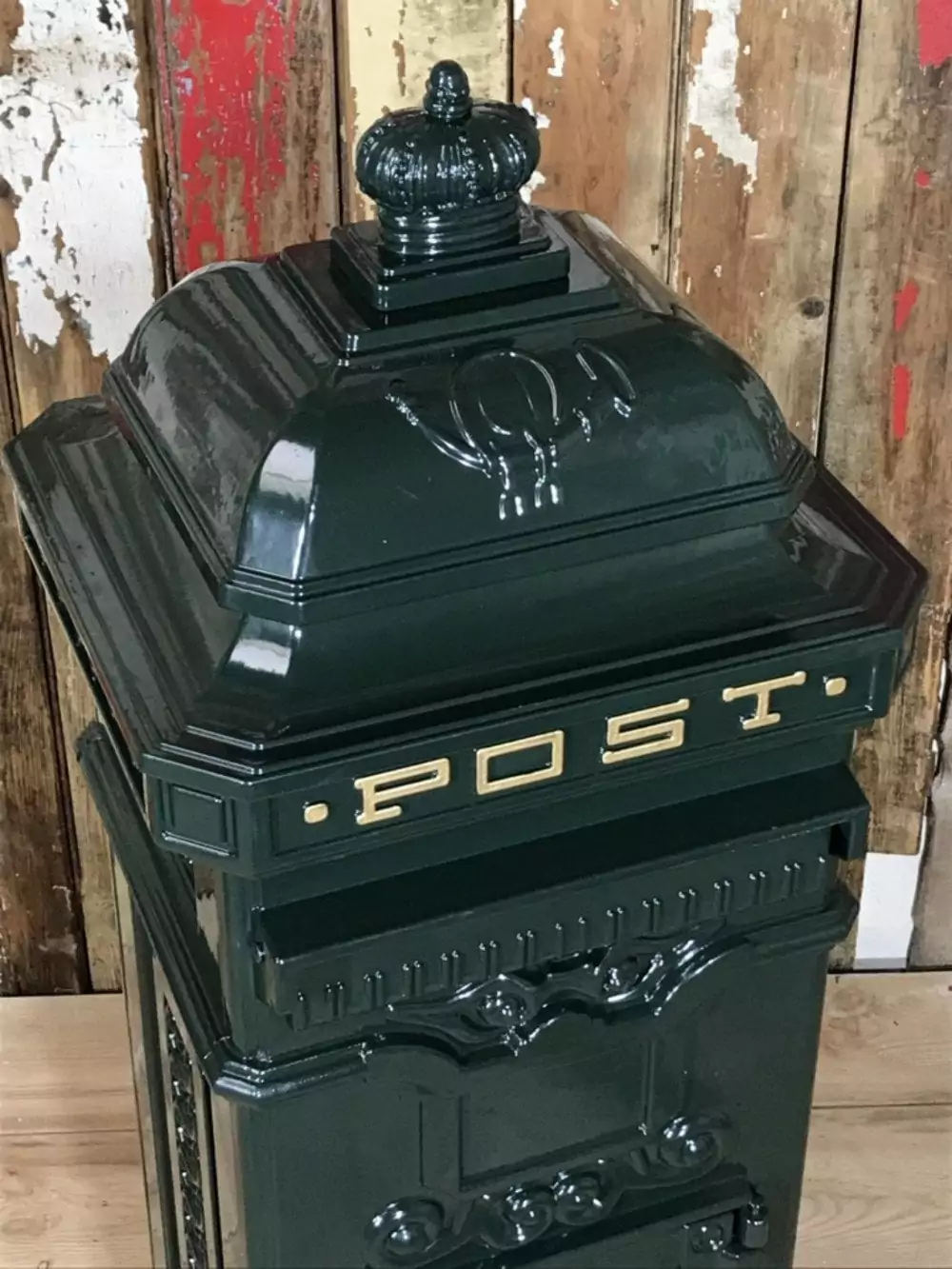 classic british postbox