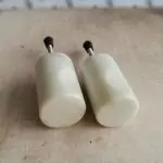 The Tubular Stone Pull Large Marbled Stone Door Handle Pull