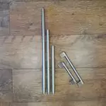 The Brushed Nickel Bar Handle - XL