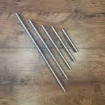 The Brushed Nickel Bar Handle - XL