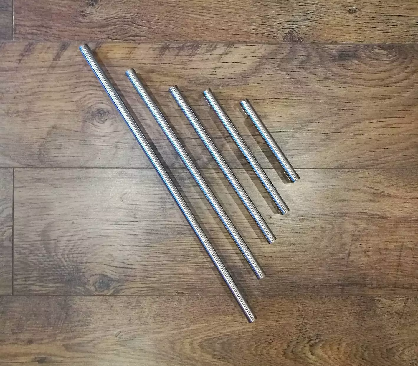 The Brushed Nickel Bar Handle - XL