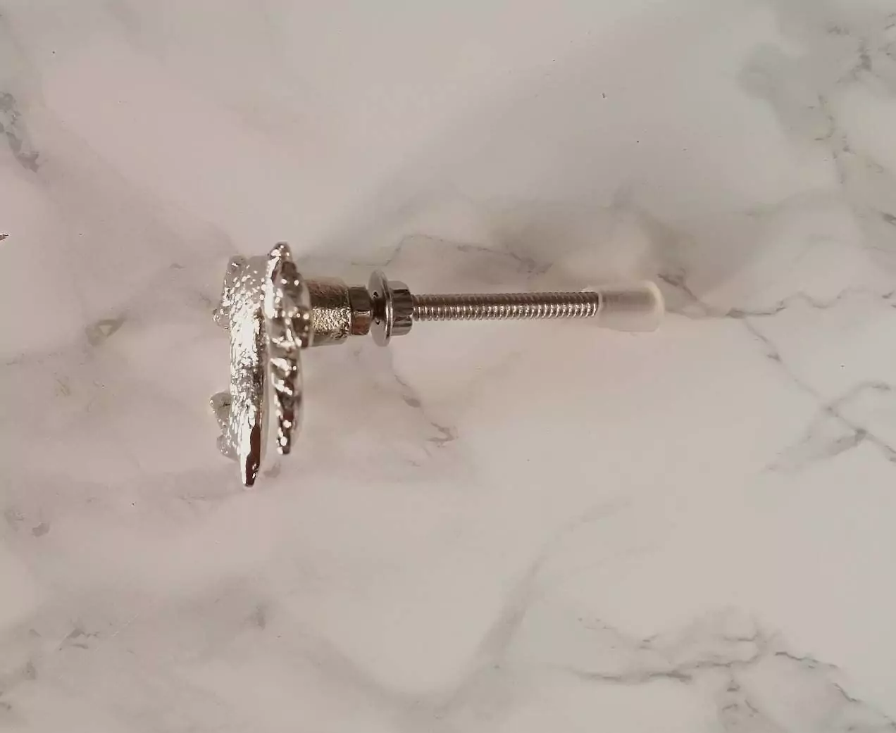 The Silver Stag Silver Deer Cupboard Knob Deer Drawer Pull