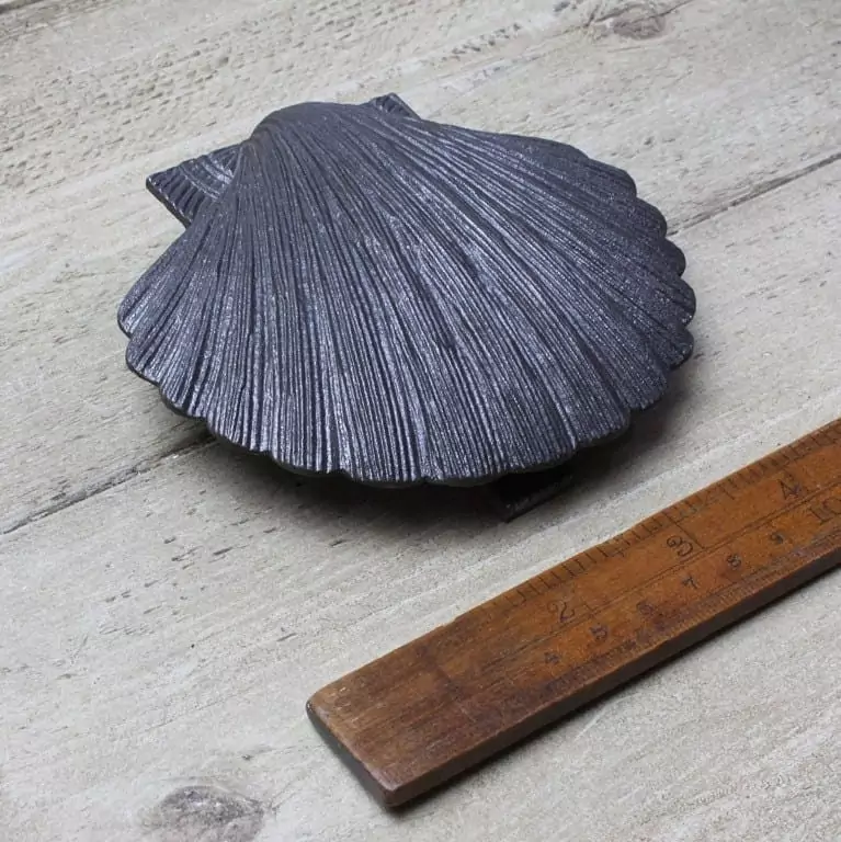 The Black Iron Scallop Shell Knocker